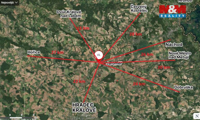 Prodej bytu 3+1, Jaroměř - Pražské Předměstí, Na Zavadilce, 61 m2