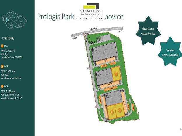 Pronájem výrobních prostor, Plzeň - Černice, K Cihelnám, 4840 m2