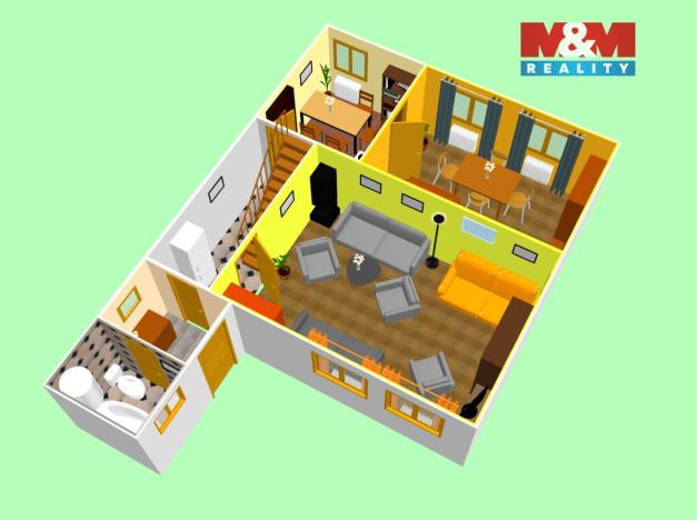 Prodej chalupy, Červené Janovice, 52 m2