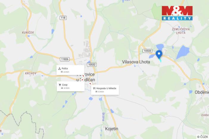 Prodej louky, Petrovice - Obděnice, 5258 m2