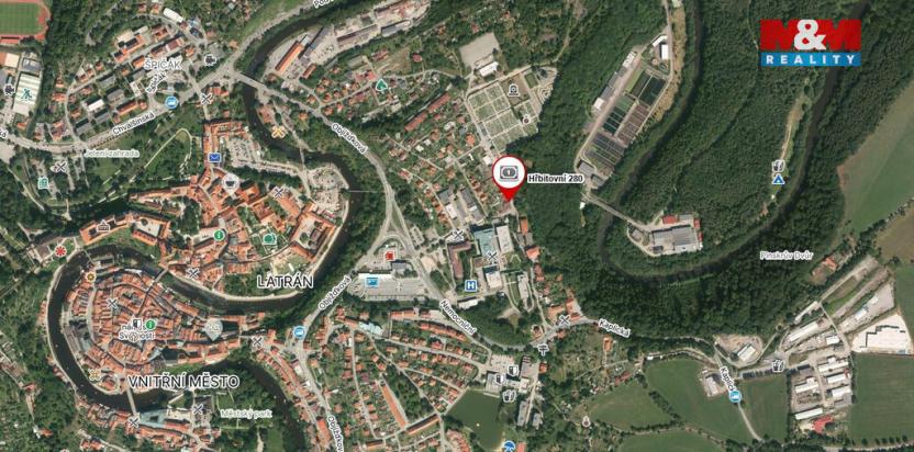 Prodej ubytování, Český Krumlov - Horní Brána, Hřbitovní, 669 m2