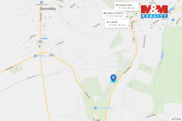 Prodej zahrady, Olomouc - Droždín, 1419 m2