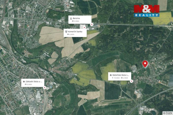 Pronájem zahrady, Letkov, 3585 m2