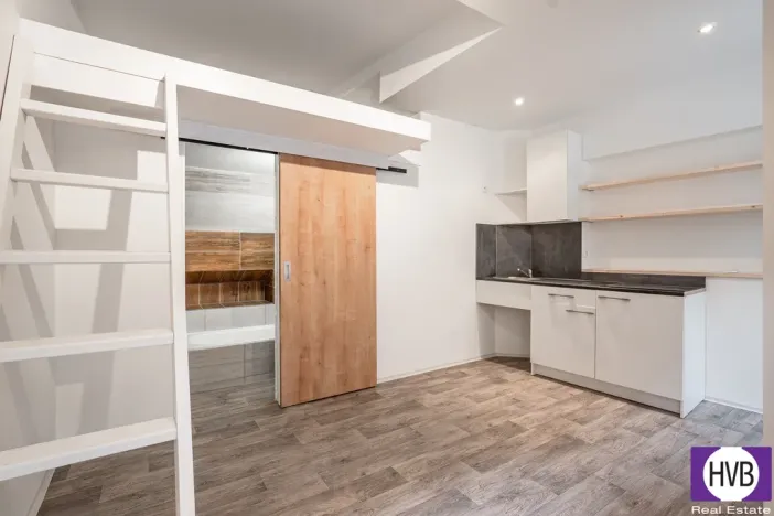 Prodej bytu 1+kk, Praha, Husitská, 20 m2