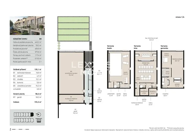 Prodej rodinného domu, Praha - Libuš, V Hrobech, 380 m2