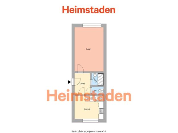 Pronájem bytu 1+1, Ostrava - Slezská Ostrava, Bernerova, 36 m2