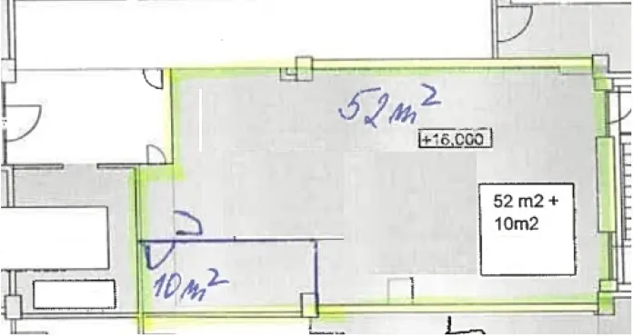 Pronájem kanceláře, Praha - Uhříněves, Přátelství, 62 m2