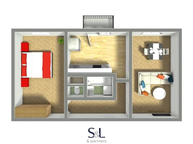 Pronájem bytu 2+1, Nový Bor, Sloupská, 50 m2