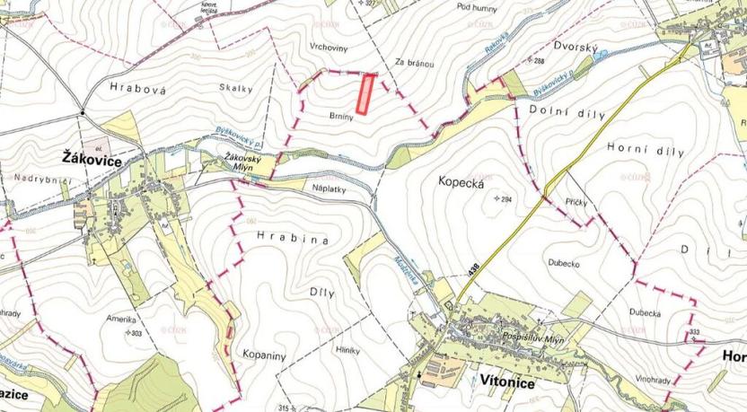 Prodej pole, Vítonice, 3008 m2