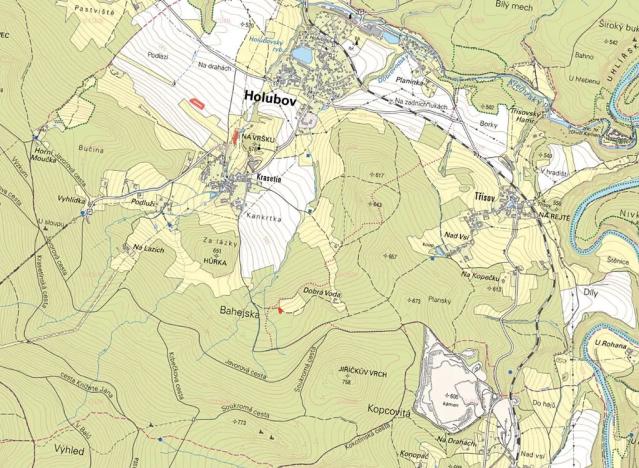 Prodej pole, Holubov, 3785 m2