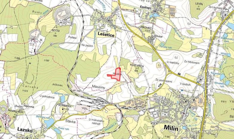 Prodej pole, Lešetice, 29529 m2