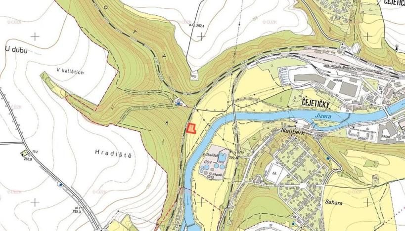 Prodej louky, Mladá Boleslav, 2152 m2