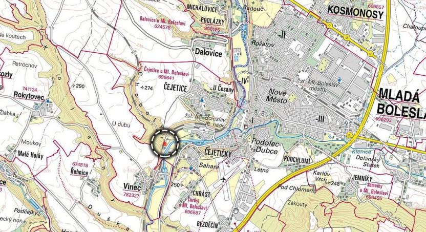 Prodej louky, Mladá Boleslav, 2152 m2