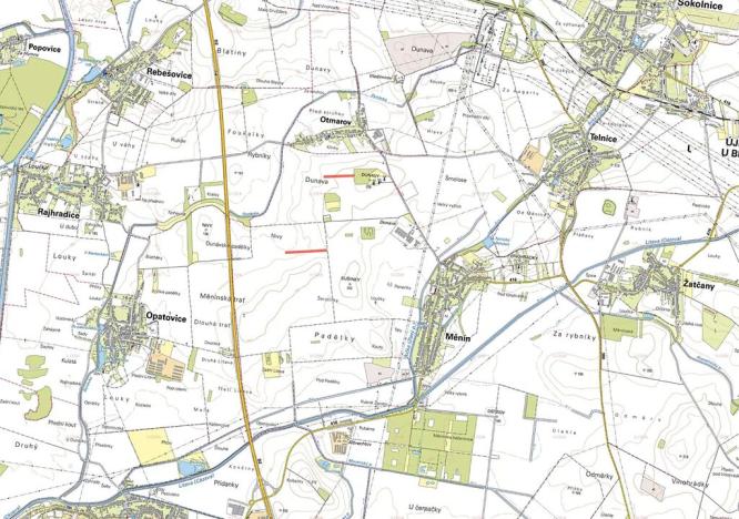 Prodej pole, Měnín, 12837 m2