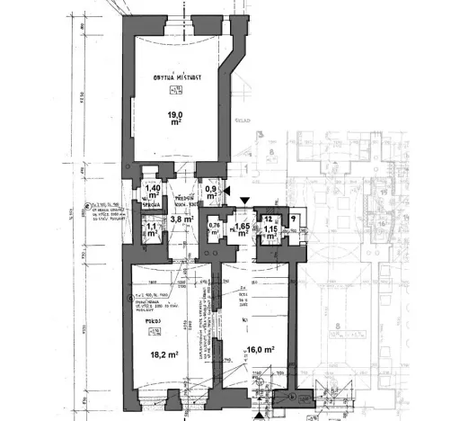 Pronájem obchodního prostoru, Praha - Žižkov, Ježkova, 64 m2