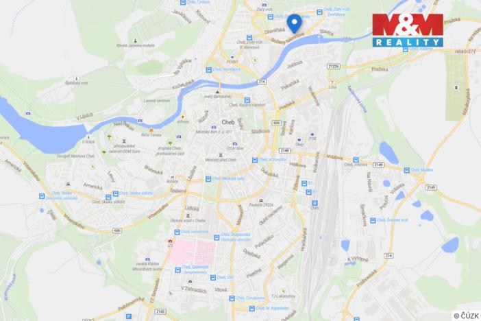 Prodej bytu 2+1, Cheb, Boženy Němcové, 61 m2