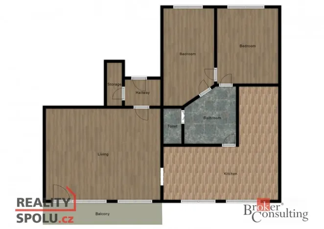 Prodej bytu 4+kk, Kladno - Kročehlavy, Litevská, 91 m2