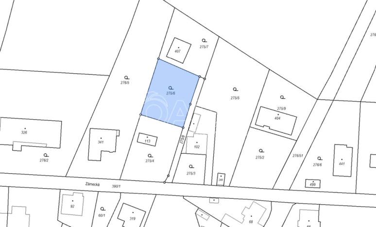 Prodej pozemku pro bydlení, Chotoviny, Zámecká, 713 m2