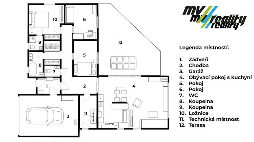 Prodej rodinného domu, Pečky, Grégrova, 160 m2