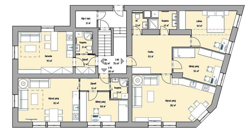 Prodej rodinného domu, Konstantinovy Lázně - Okrouhlé Hradiště, 560 m2