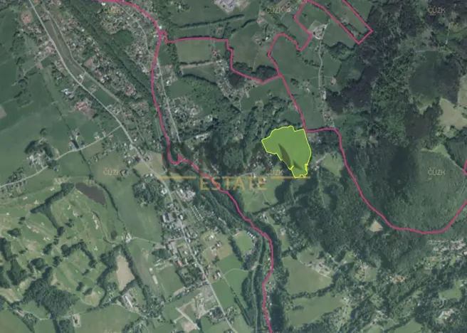 Prodej lesa, Staré Hamry, 59962 m2