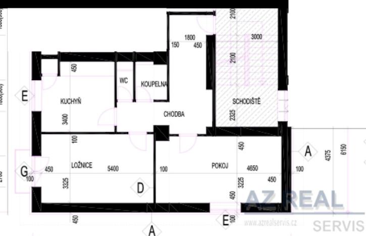 Prodej bytu 2+1, Liberec - Liberec III-Jeřáb, Slavíčkova, 76 m2