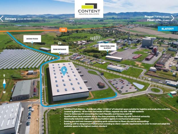 Pronájem výrobních prostor, Klatovy - Klatovy II, Schiffauerova, 5000 m2