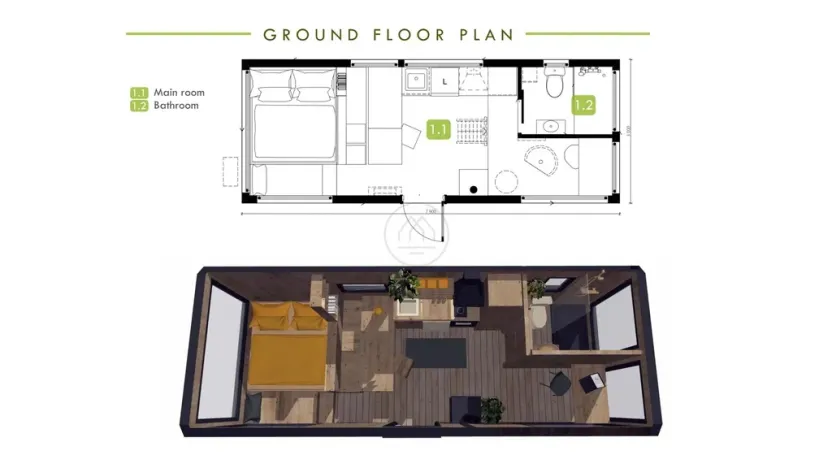 Prodej pozemku pro bydlení, Frymburk, 268 m2