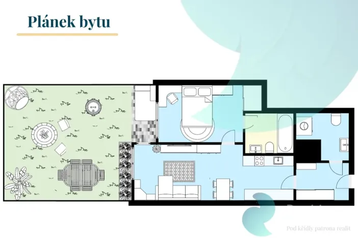 Prodej bytu 2+kk, Praha, Zvěřinova, 60 m2