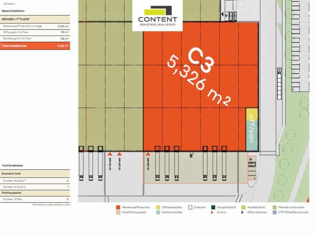 Pronájem výrobních prostor, Ostrava - Hrušov, Bohumínská, 2500 m2