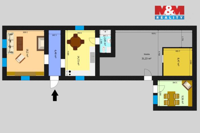 Prodej chalupy, Vinaře - Vinice, 60 m2