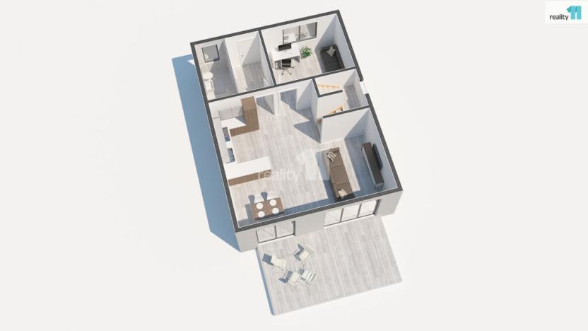 Prodej rodinného domu, Zvěřínek, V průhonu, 125 m2