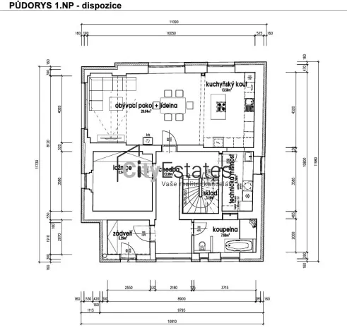 Prodej rodinného domu, Krňany, 204 m2