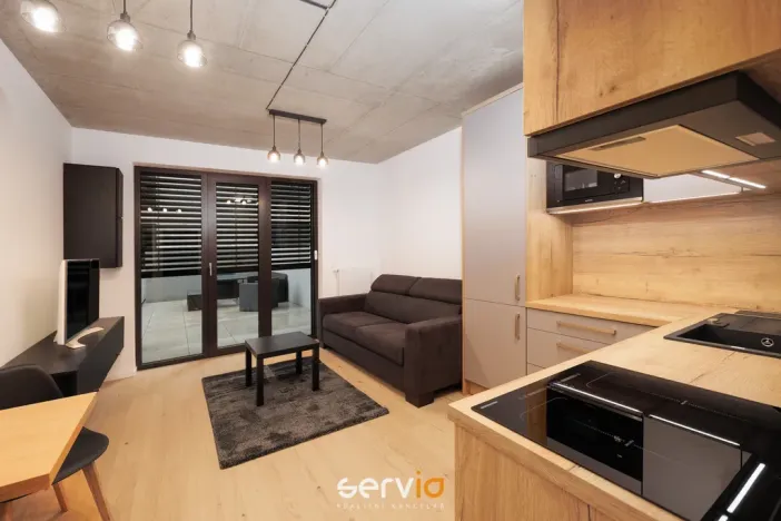 Pronájem bytu 1+kk, Brno, Bratislavská, 26 m2