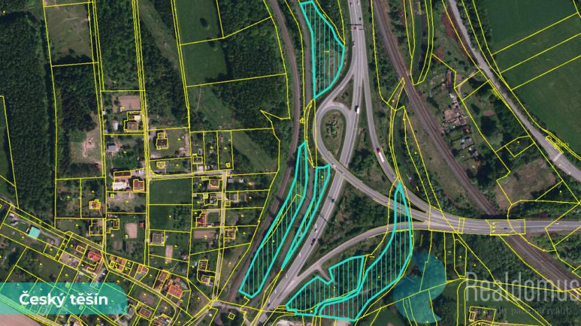 Prodej podílu 1/2 pole, Český Těšín, 831 m2