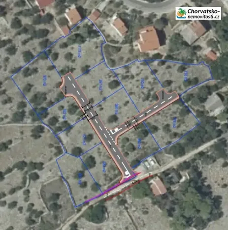 Prodej komerčního pozemku, Jakišnica, Chorvatsko, 9100 m2