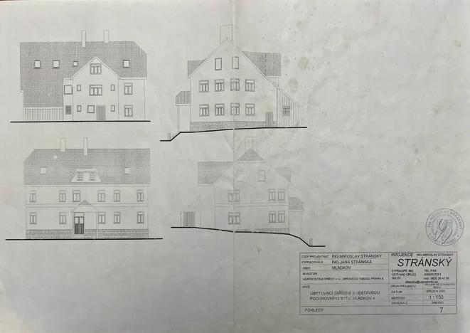 Prodej ubytování, Mladkov, 550 m2