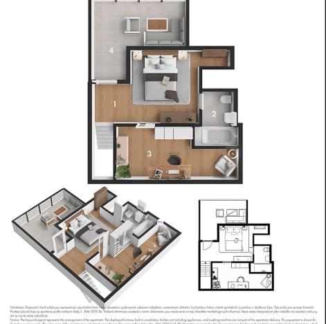 Pronájem bytu 3+kk, Praha - Vršovice, Ruská, 84 m2