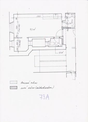 Pronájem bytu 1+kk, Praha - Vysočany, Freyova, 25 m2