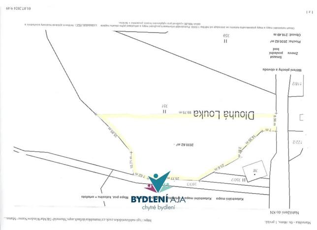 Prodej pozemku pro bydlení, Osek, 2000 m2