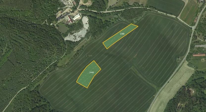 Prodej pole, Březina, 28824 m2