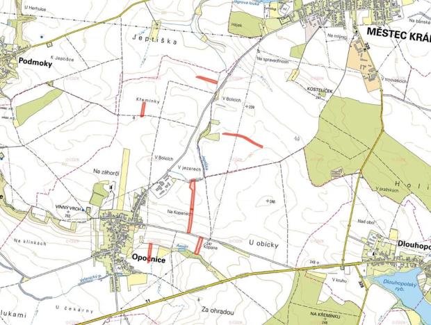 Prodej pole, Městec Králové, 17054 m2
