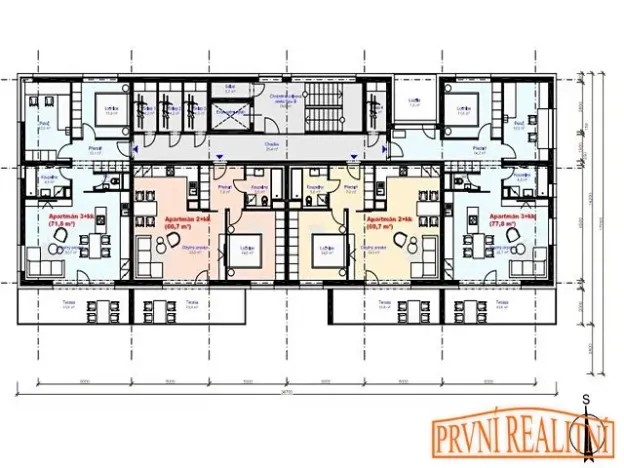 Prodej bytu 2+kk, Uherský Brod, Babí louka, 61 m2