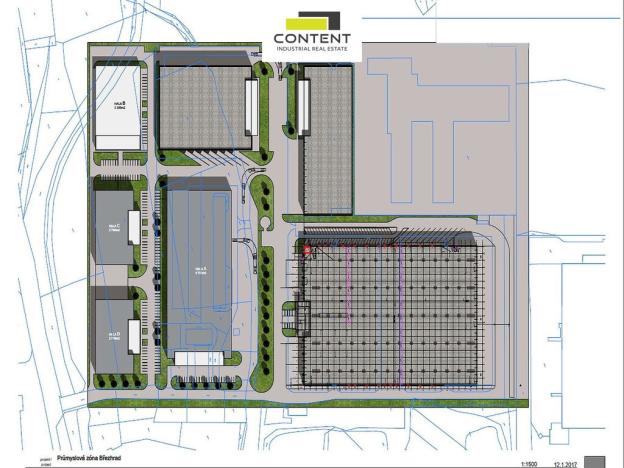 Pronájem výrobních prostor, Hradec Králové - Březhrad, Březhradská, 11000 m2