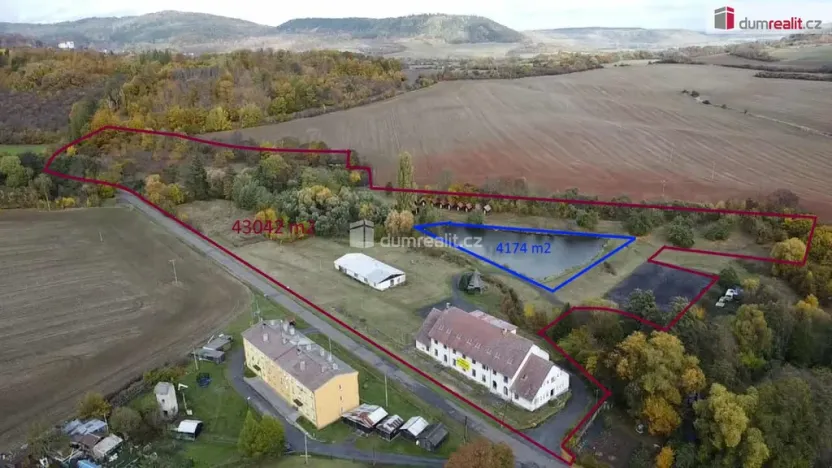 Prodej ubytování, Valeč - Kostrčany, 43069 m2