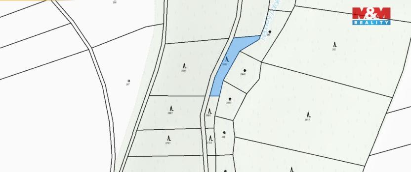 Prodej lesa, Řepníky, 562 m2