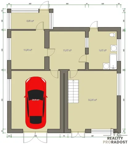 Prodej rodinného domu, Miroslav, Václavov, 190 m2