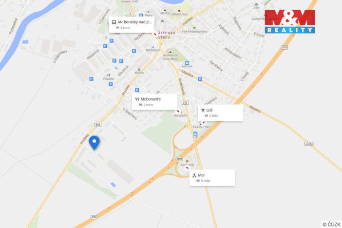 Pronájem garáže, Benátky nad Jizerou - Benátky nad Jizerou I, 27 m2