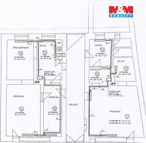 Prodej rodinného domu, Chlumec nad Cidlinou - Chlumec nad Cidlinou IV, Klicperova, 361 m2