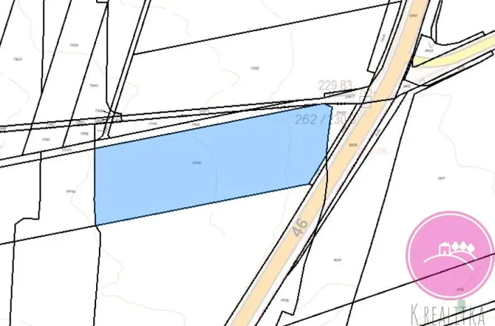 Prodej pole, Hlušovice, Hlavní, 21568 m2